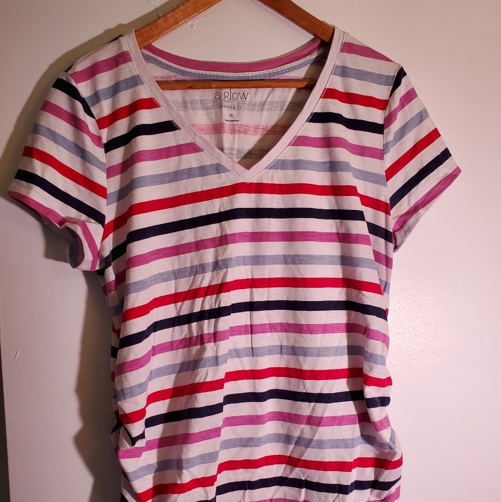 Striped Maternity Top